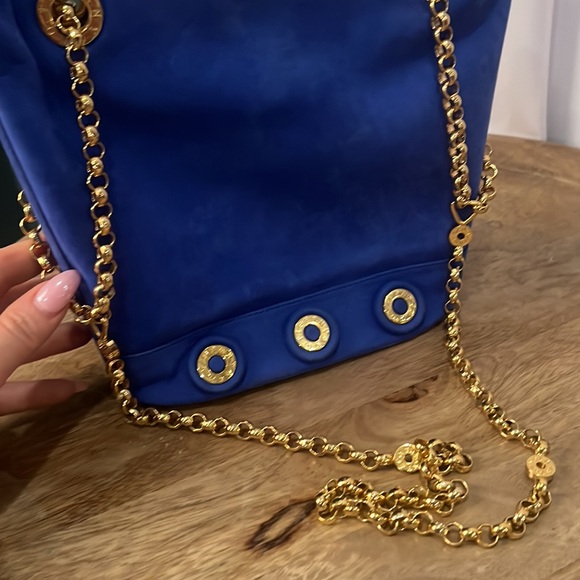 Tiffany and Co Suede blue bucket bag - Picture 12 of 15